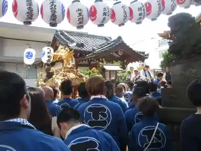 大鳥神社のお祭り
