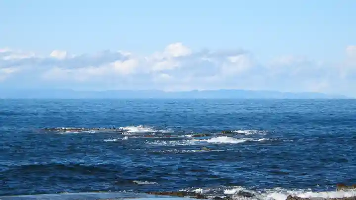 番神神社の景色