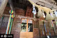 滑川神社 - 仕事と子どもの守り神(福島県)