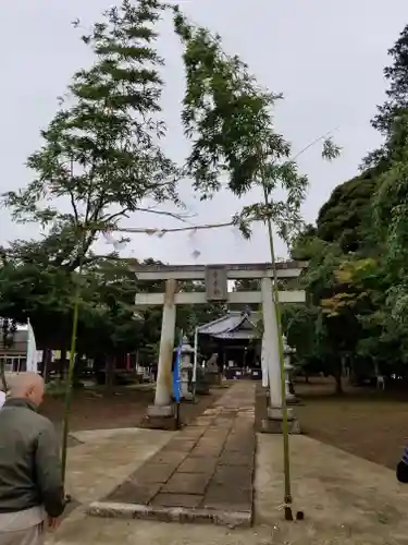 伏木香取神社の鳥居