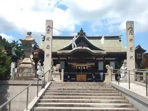 道通神社の本殿