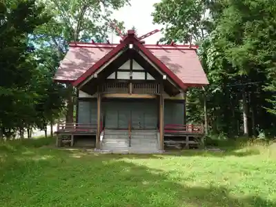 蘭越八幡神社の本殿・本堂