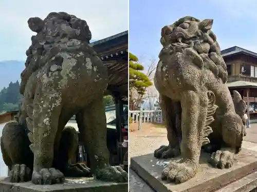函館八幡宮の狛犬