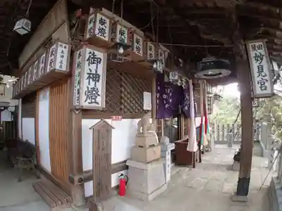 星田妙見宮の本殿・本堂