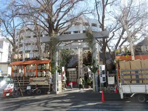 波除神社（波除稲荷神社）の鳥居