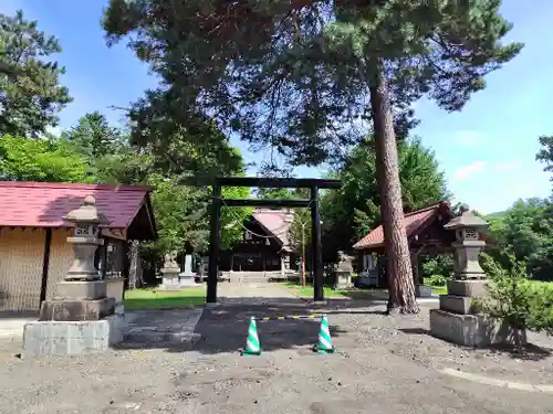 山部神社の鳥居