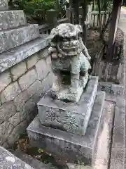 阿智神社の狛犬