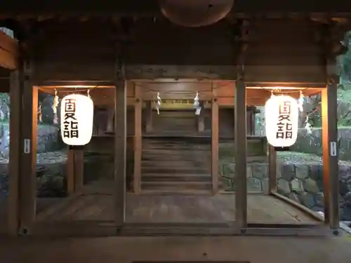 恵那神社の本殿・本堂