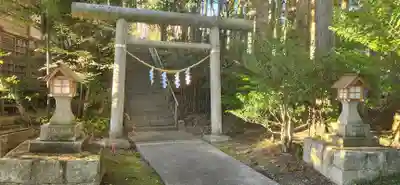 伊勢大御神上大神宮の鳥居