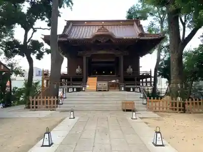 戸越八幡神社の本殿・本堂