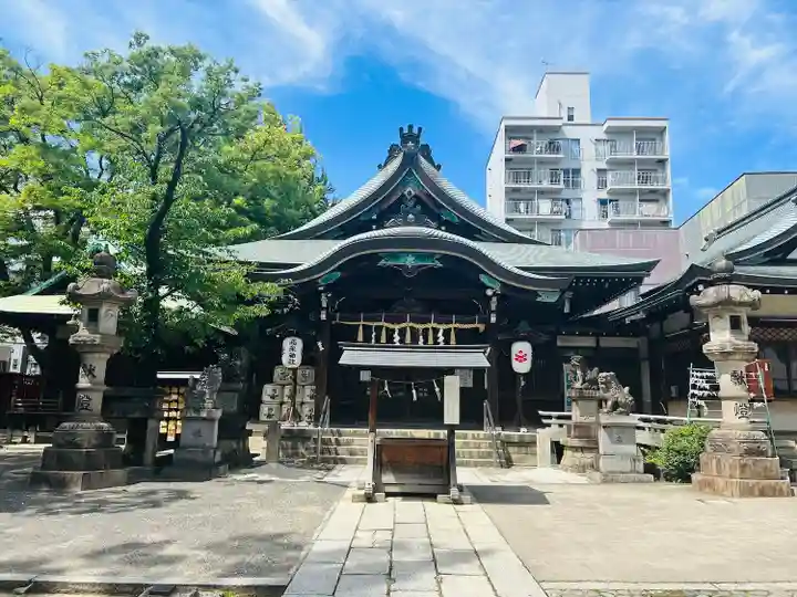 髙牟神社の本殿・本堂