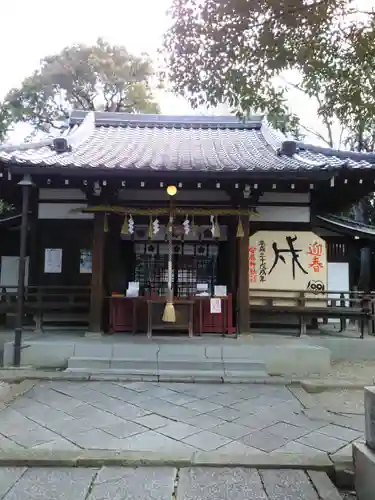 安居神社の本殿