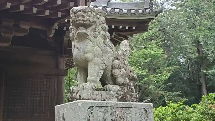 賀茂神社の狛犬