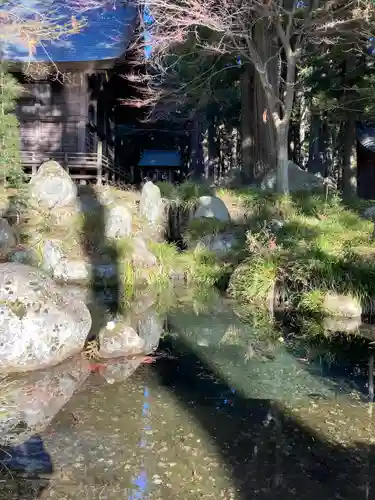 河口浅間神社の庭園