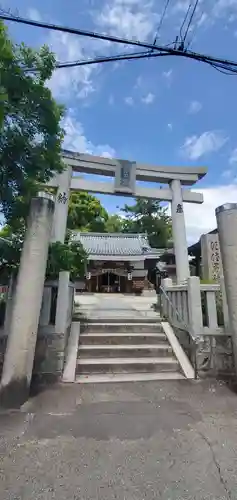 水堂須佐男神社の鳥居