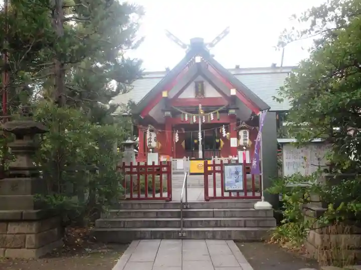 徳持神社の本殿・本堂