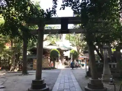 小野照崎神社の鳥居