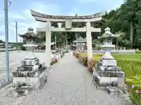 諸木神社の鳥居