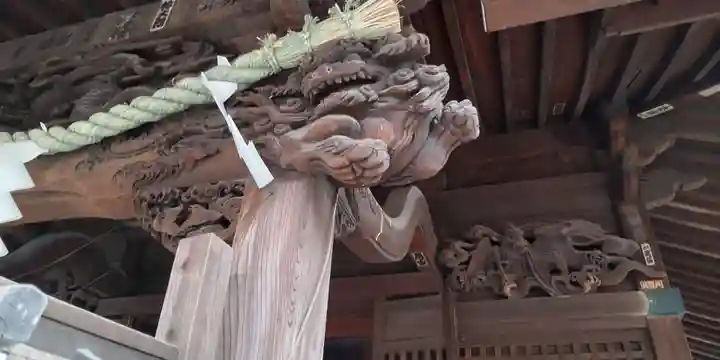 寄木神社の芸術