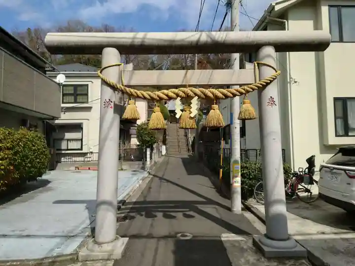 太尾神社(神明社)の鳥居