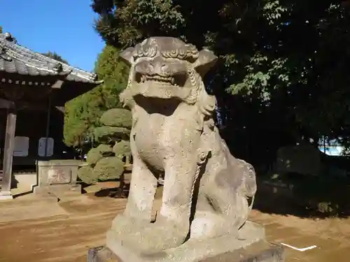 伏木香取神社の狛犬