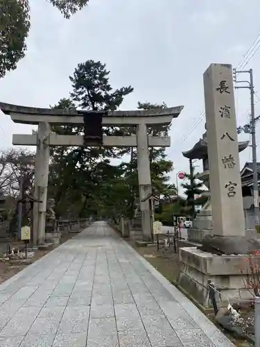 長浜八幡宮の鳥居