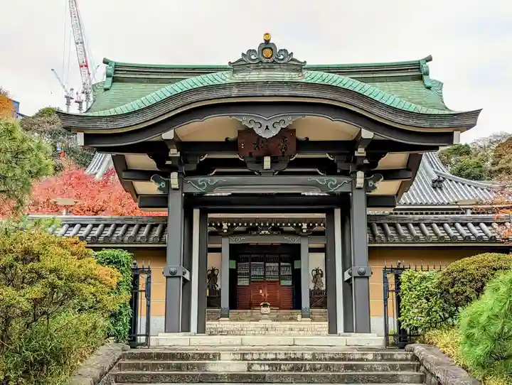 青松寺の山門・神門