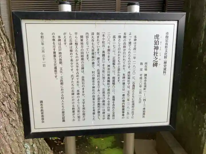 虎狛神社(東京都)