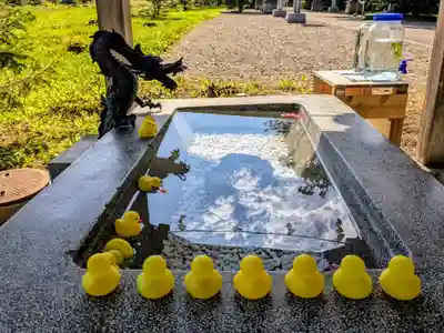 芽室神社の手水舎
