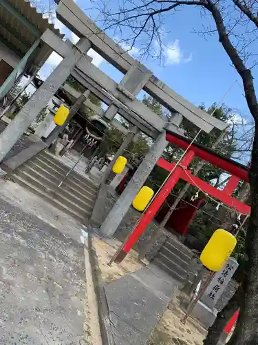 松涛神社の鳥居