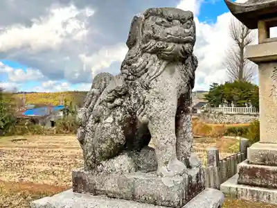 岡崎八幡宮の狛犬