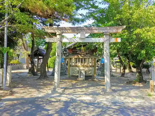 八幡社（北一色八幡社）の鳥居