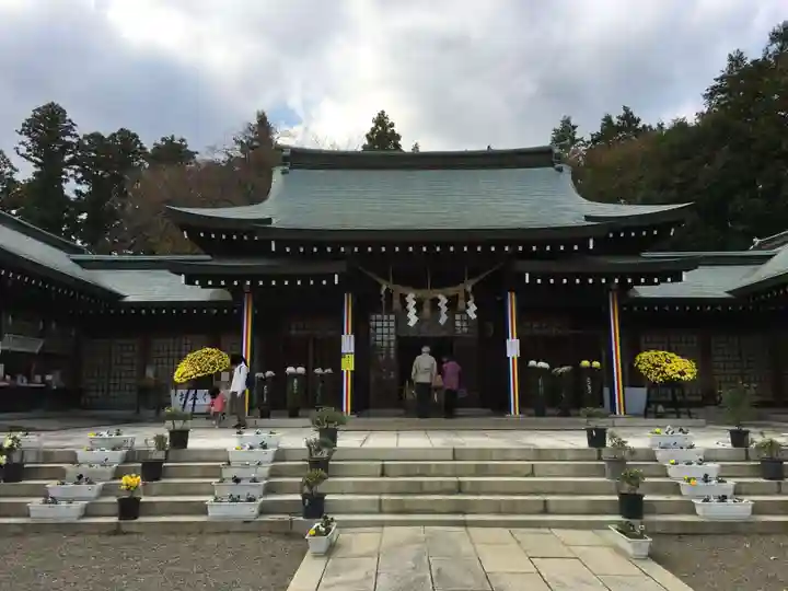 茨城縣護國神社の本殿・本堂