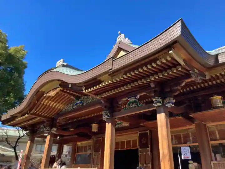 湯島天満宮の本殿・本堂