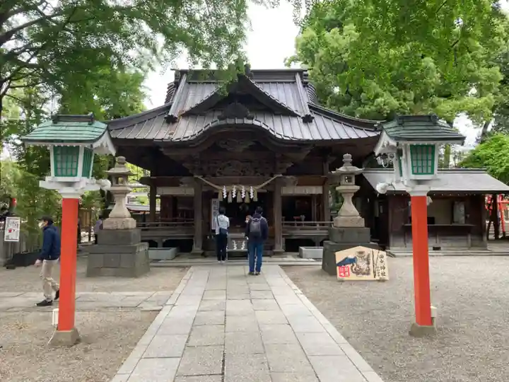 田無神社の本殿・本堂