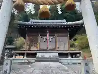 阿加穂神社の本殿・本堂