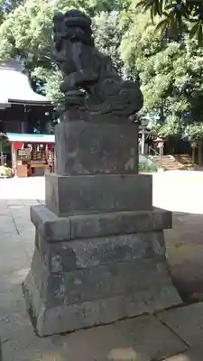 太子堂八幡神社の狛犬