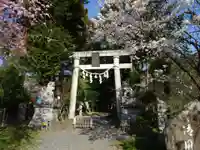 五所駒瀧神社の鳥居