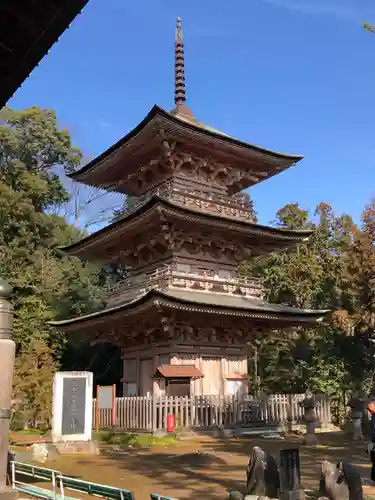 岩殿山安楽寺（吉見観音）の塔