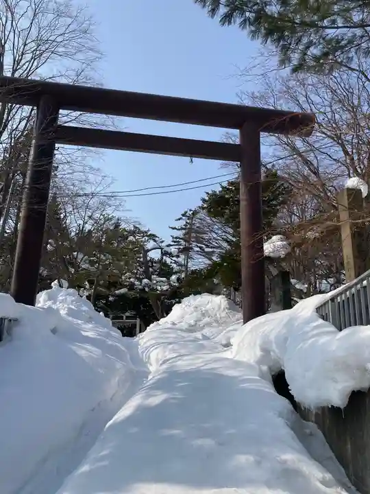 北広島市総鎮守 廣島神社の鳥居