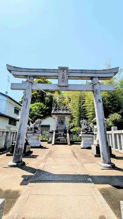 天王神社の鳥居