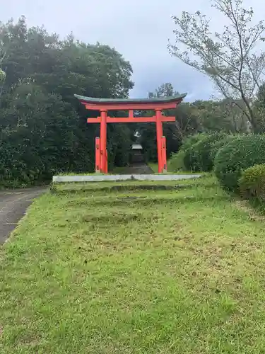 津島社の鳥居