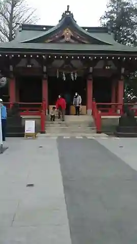 越谷香取神社の本殿