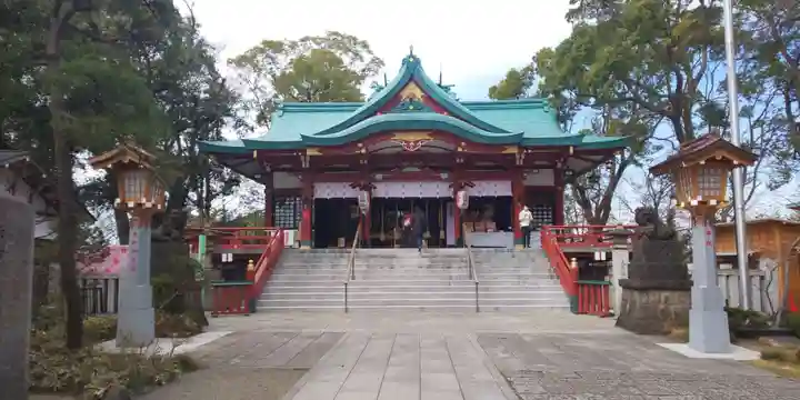 多摩川浅間神社の本殿・本堂