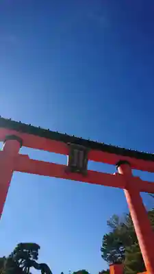 白山神社の鳥居