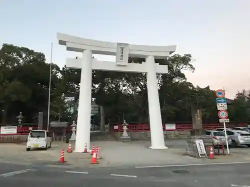 唐津神社の鳥居