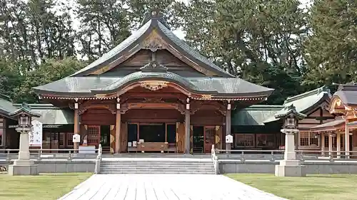 新潟縣護國神社の本殿