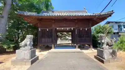 滝宮神社の山門・神門