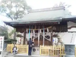 松戸神社の本殿・本堂