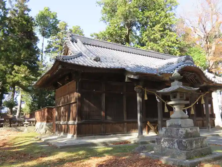 沙田神社の本殿・本堂